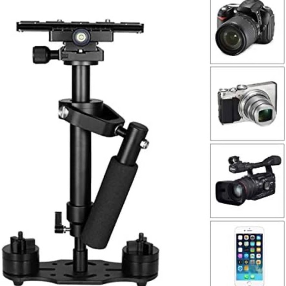 Handheld Steadycam Camera Stabilizer for DSLR Steadicam Canon Nikon GoPro New - Picture 1 of 6